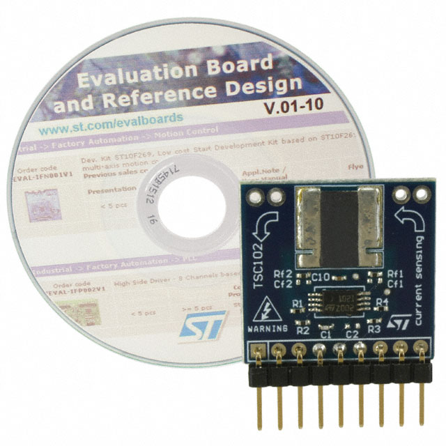 STEVAL-ISQ010V1 STMicroelectronics  Cartes d'évaluation - Amplificateurs opérationnels